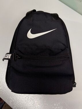 Nike Black Crossbody Sling Bag with White Swoosh